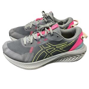 ASICS Women's Gel-Excite Trail 2 Gray and Pink Sneakers size 8.5